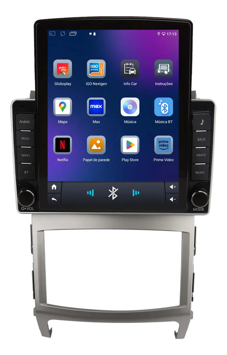 Multimidia Tesla Vera Cruz Carplay Android 14 4gb 128gb 9,7p
