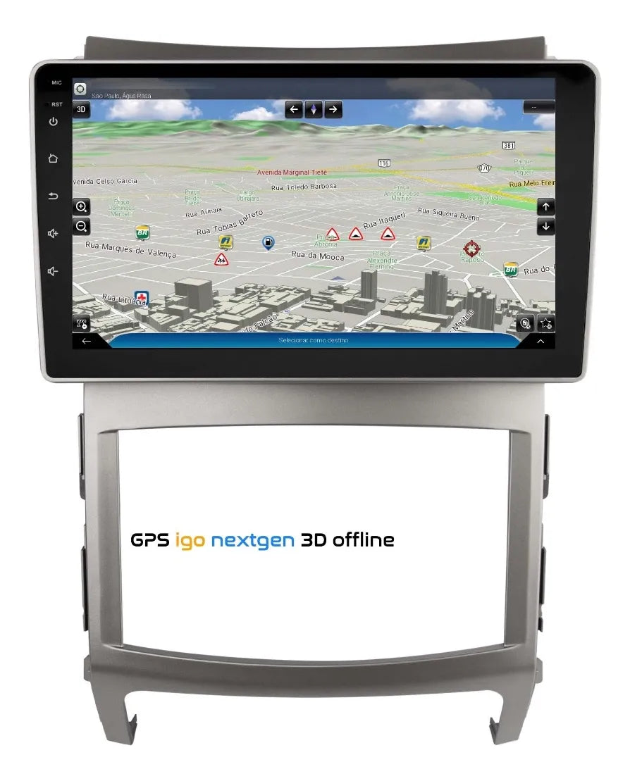 Multimidia Hyundai Vera Cruz Android Auto 128gb Carplay 9p