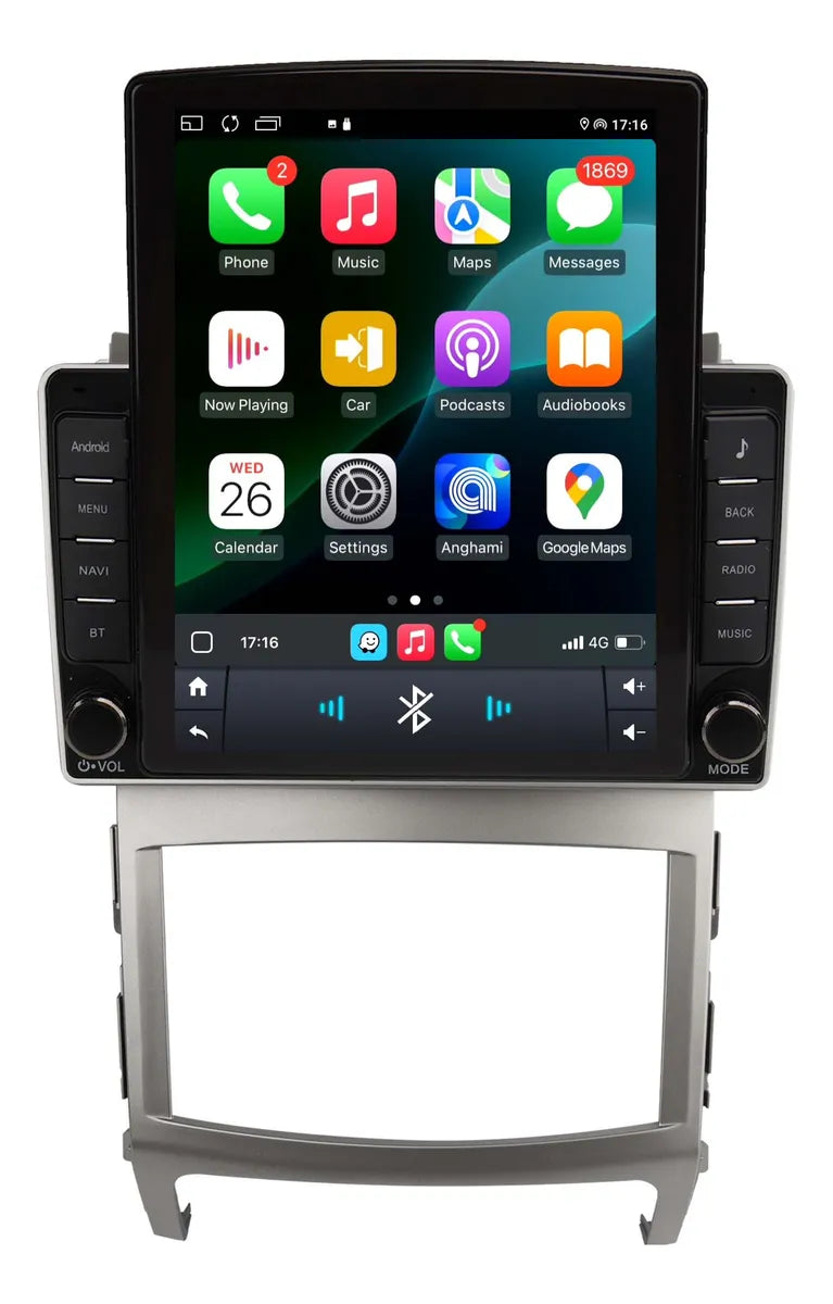Multimidia Tesla Vera Cruz Carplay Android 14 4gb 128gb 9,7p