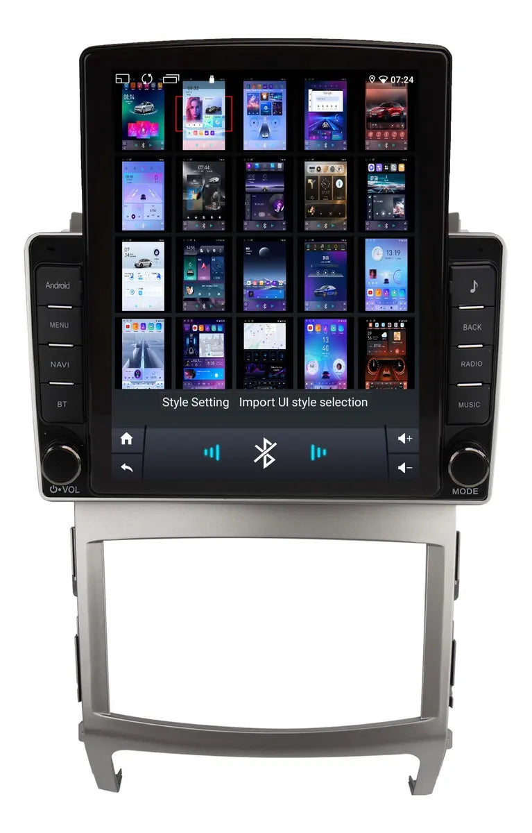 Multimidia Tesla Vera Cruz Carplay Android 14 4gb 128gb 9,7p