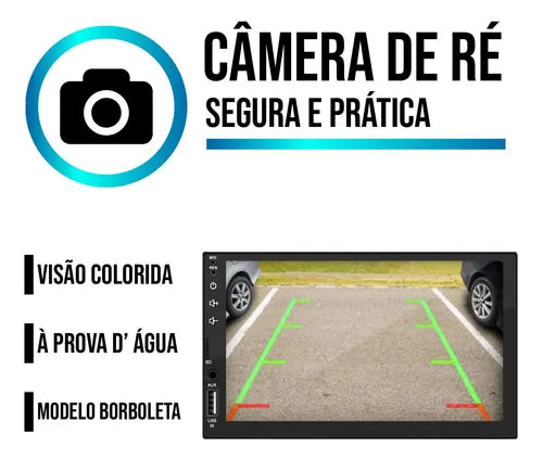 Kit Multimidia 2din Punto 08 09 10 11 12 Siri Via Carplay