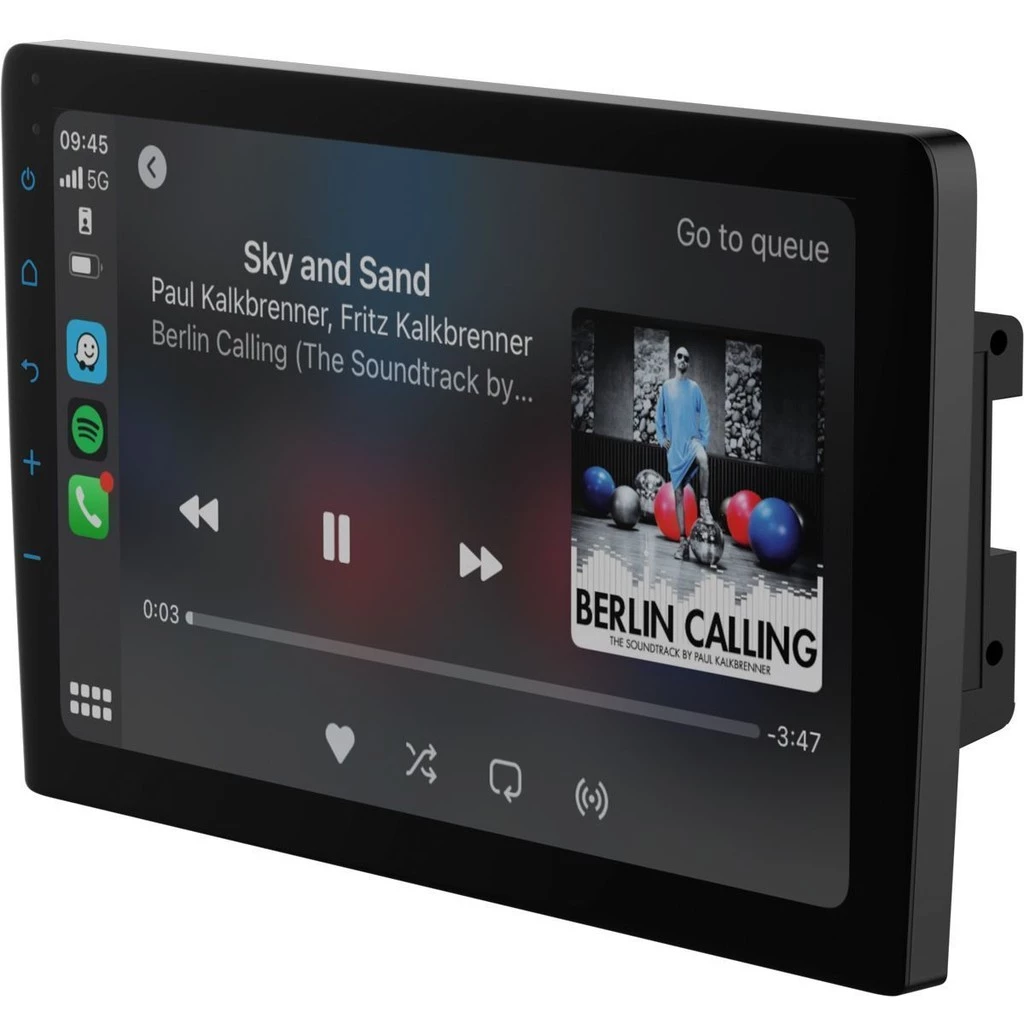 Multimídia 9 e 11 polegadas Android Auto Carplay App 2GB 32GB Câmera De Ré WKAD9