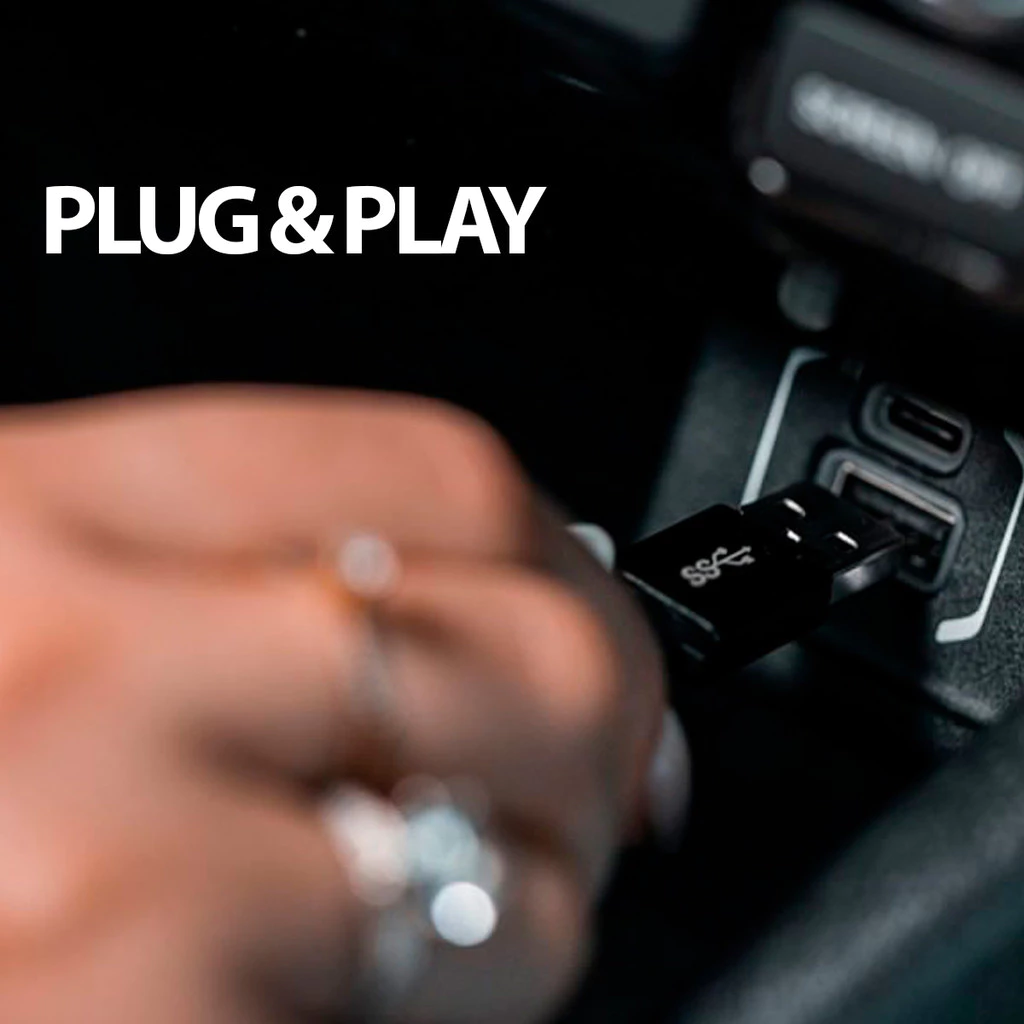 PlaytoAir Módulo Carplay Android Espelhamento s/ Fio Wi-fi Bluetooth Multimídia Carros
