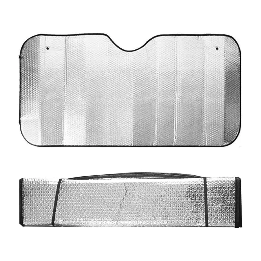 Protetor Solar Para Carros Para-Brisa Quebra Sol Painel Automotivo Janelas Proteção Térmica 60 x 130