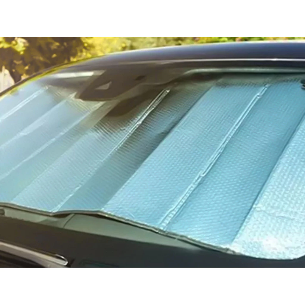 Protetor Solar Para Carros Para-Brisa Quebra Sol Painel Automotivo Janelas Proteção Térmica 60 x 130