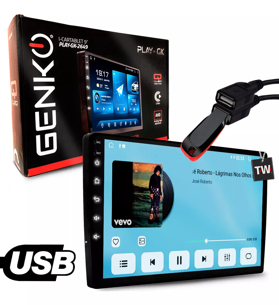 Multimídia Android 64gb Onix 2020-2025 C/ Mylink Carplay