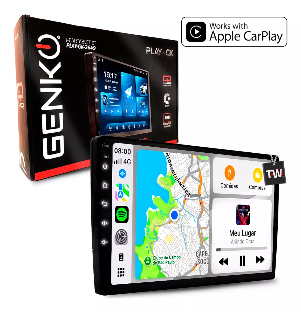 Multimídia Android 64gb Onix 2020-2025 C/ Mylink Carplay