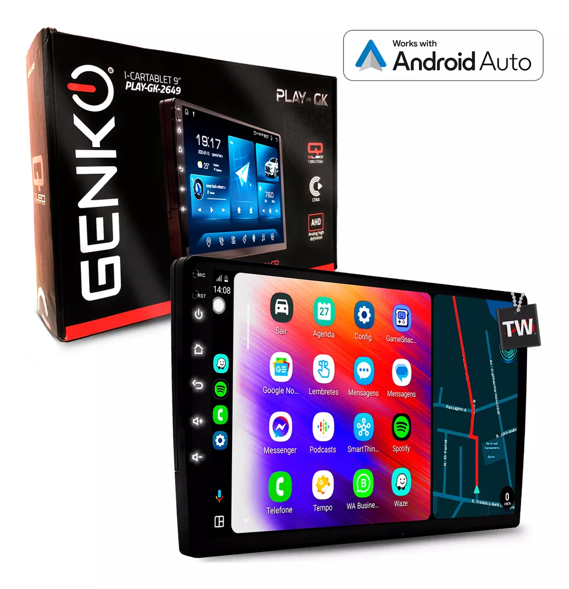 Multimídia Android 64gb Onix 2020-2025 C/ Mylink Carplay