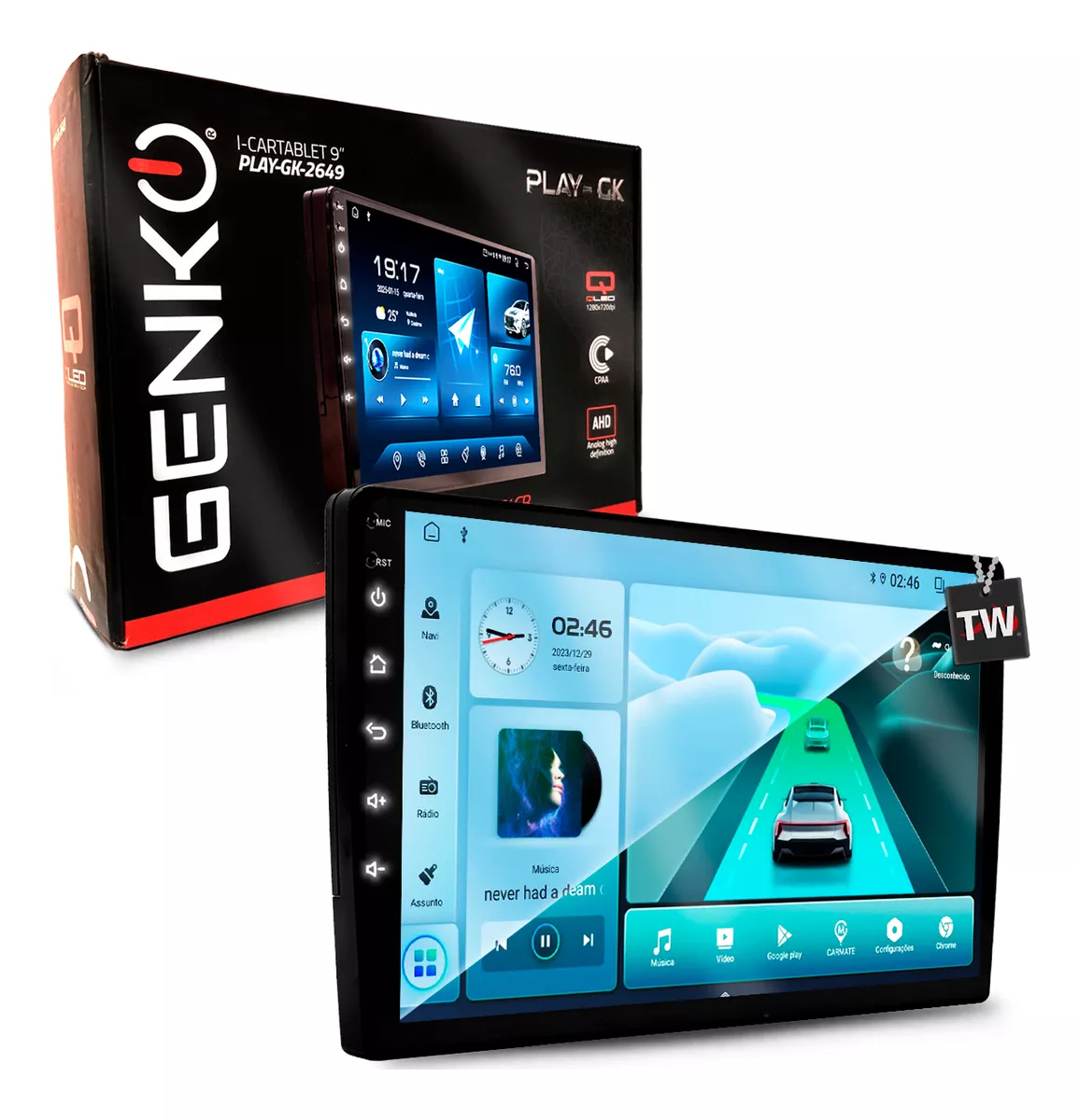 Multimídia Android 64gb Onix 2020-2025 C/ Mylink Carplay