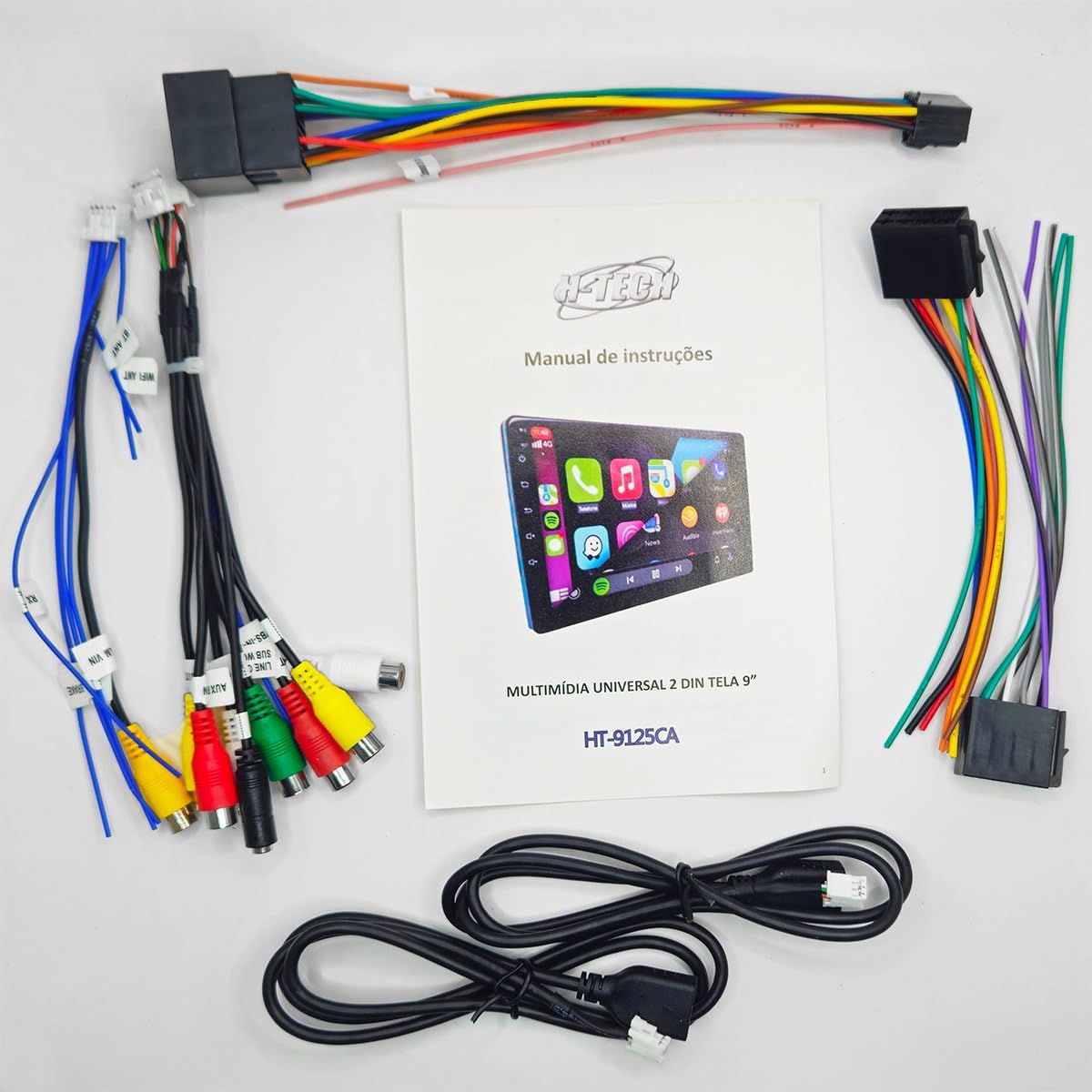 Central Multimídia Android H-TECH HT-9125CA