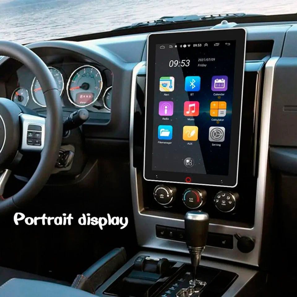 Oferta de Natal | Central Multimídia Universal | Tela Rotativa e Flutuante Carplay Android Wifi (PARA QUALQUER CARRO)