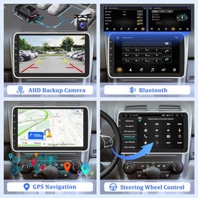 Oferta Mês de Agosto | Central Multimídia Universal | Tela Rotativa e Flutuante Carplay Android Wifi (PARA QUALQUER CARRO)