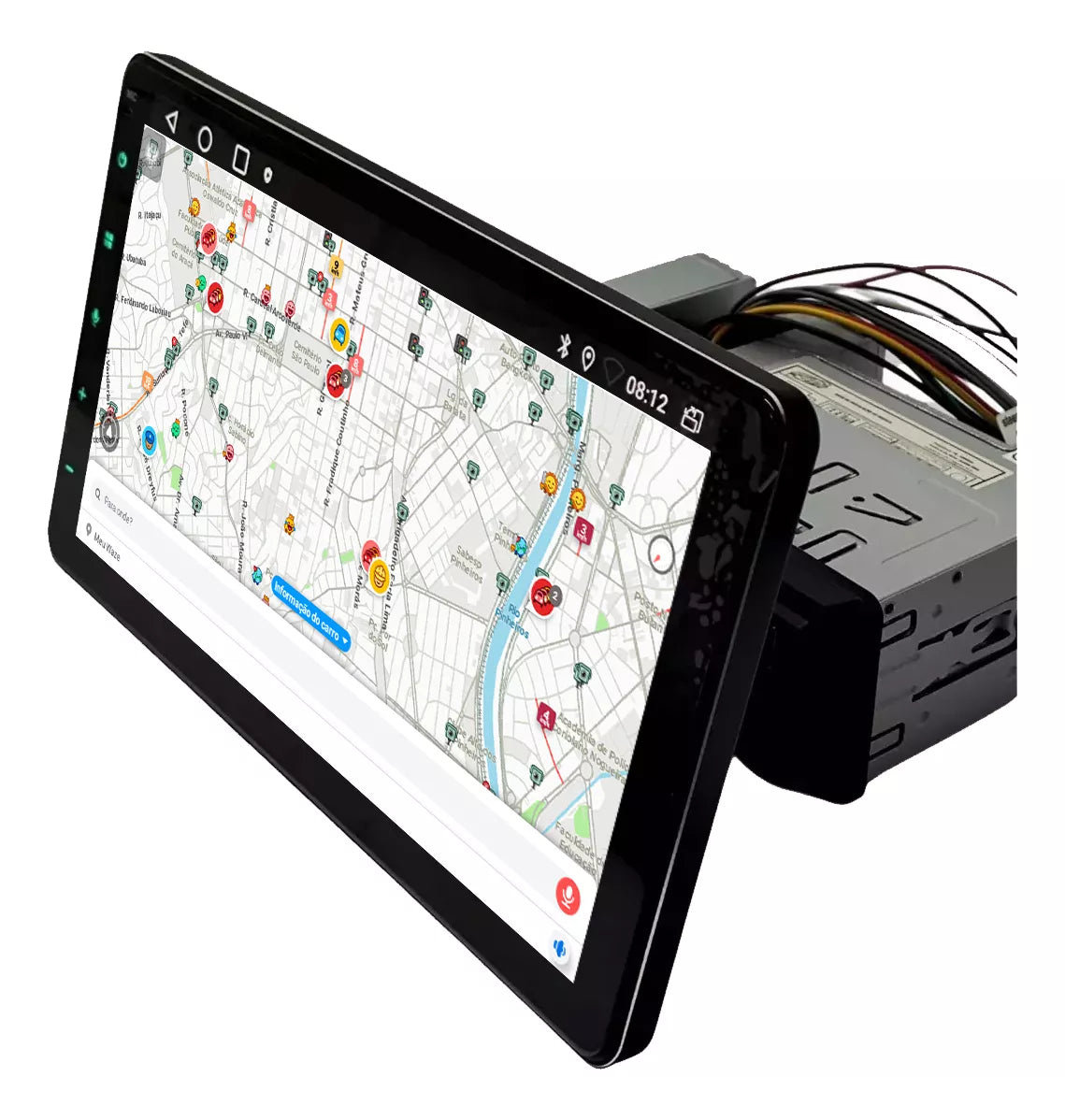 PREÇO DE CUSTO| CENTRAL MULTIMIDIA UNIVERSAL WIFI ANDROID 12 TELA FLUTUANTE TOUCH 1DIN (PARA QUALQUER CARRO) + FRETE GRÁTIS
