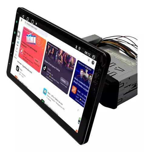 PREÇO DE CUSTO| CENTRAL MULTIMIDIA UNIVERSAL WIFI ANDROID 12 TELA FLUTUANTE TOUCH 1DIN (PARA QUALQUER CARRO) + FRETE GRÁTIS
