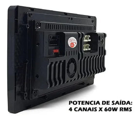 Central Multimídia ESSGOO 9" Polegadas Android 2GB RAM 32GB ROM CarPlay GPS WiFi