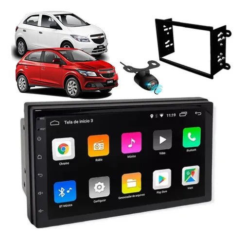 Central Multimidia Onix Joy 2020 Gps Android Wi-fi Camera Ré