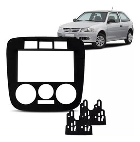 Kit Multimídia Carplay 7 Polegadas + Moldura Gol Saveiro G4