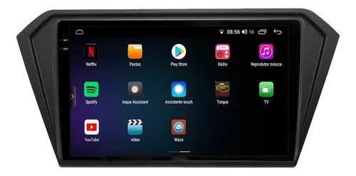 Multimidia Vw Gol G7 G8 9p Aikon Core Red 2/64gb + CÂMERA DE RÉ DE BRINDE