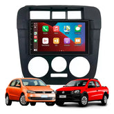 Kit Multimídia Carplay 7 Polegadas + Moldura Gol Saveiro G4