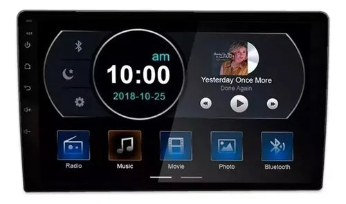 Central Multimídia Kwid 2018 A 2023 9 Polegadas + Câmera de Ré de BRINDE