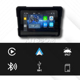 Multimidia Monitor Moto Carplay Android Auto Sem Fio