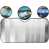 Protetor Solar Para Carros Para-Brisa Quebra Sol Painel Automotivo Janelas Proteção Térmica 60 x 130