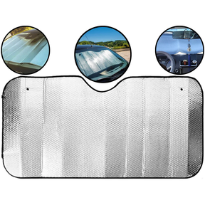 Protetor Solar Para Carros Para-Brisa Quebra Sol Painel Automotivo Janelas Proteção Térmica 60 x 130
